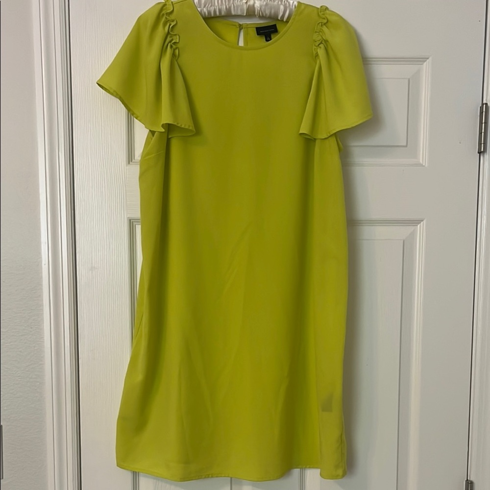 Elegant Lime Green Dress